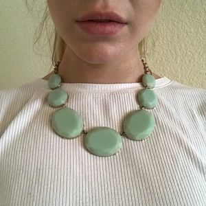 Baby Blue Chunky Necklace